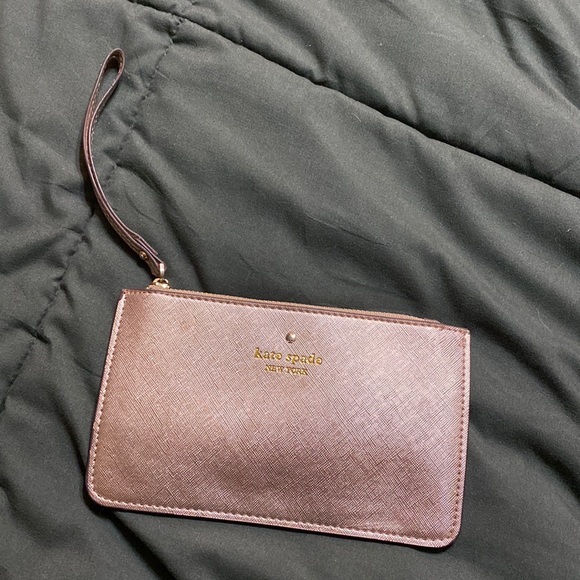 Kate Spade Metallic Pink Wrislet - Picture 1 of 3
